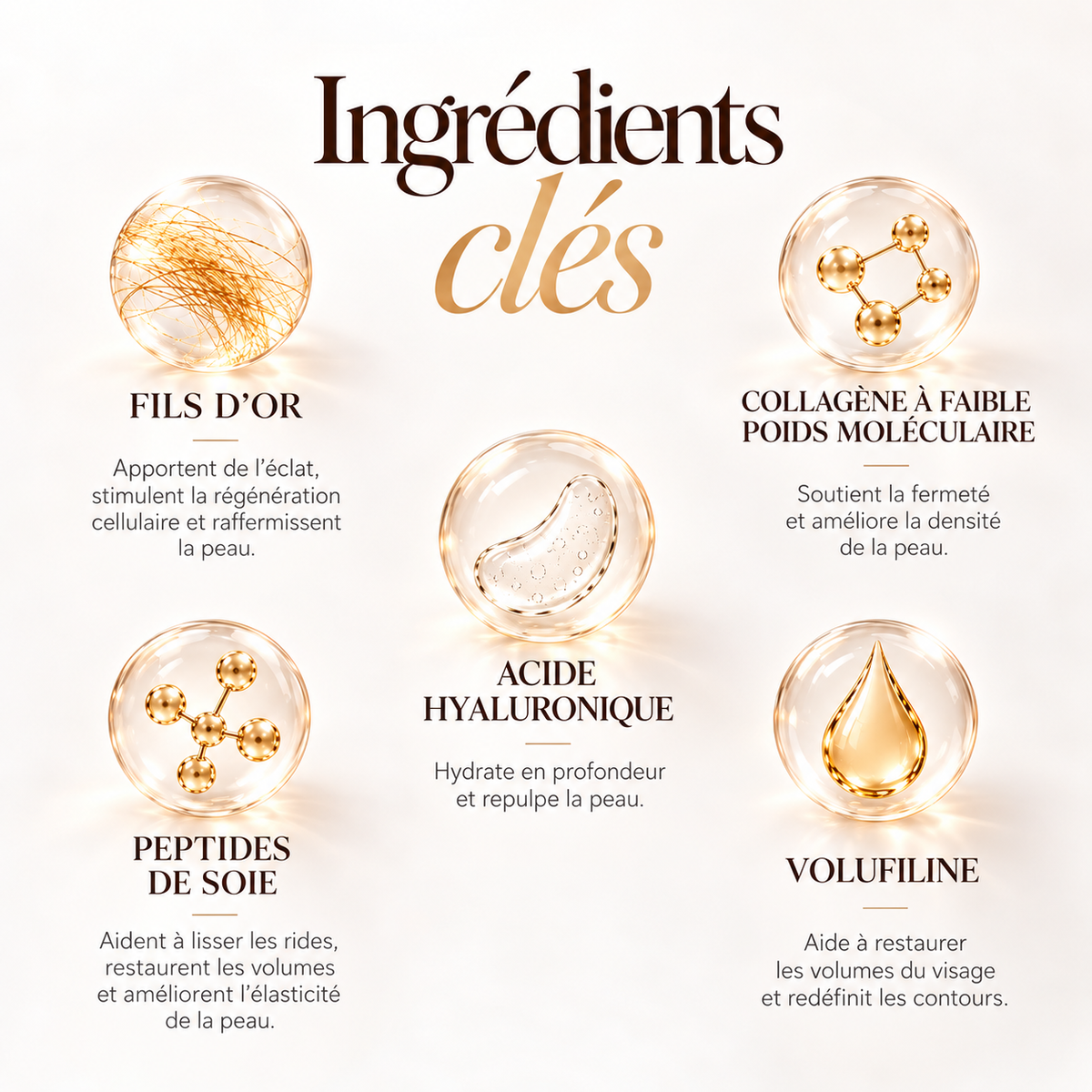 Sérum coréen à effet liftant dès la première application